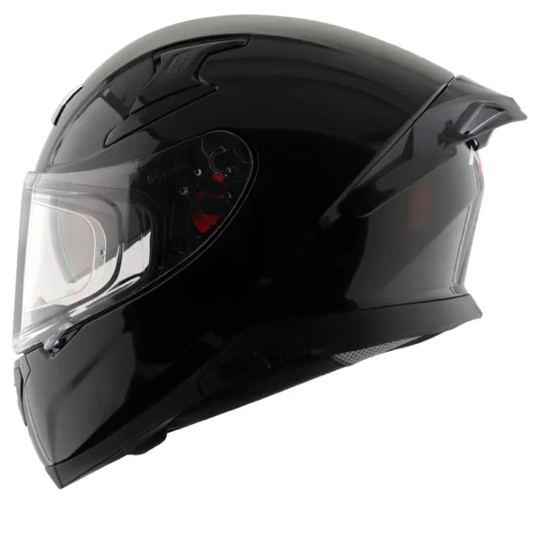 AXOR APEX DULL SOLID BLACK HELMET